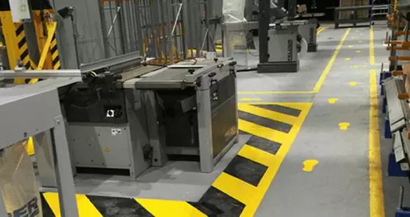 Advance Linemarking factory line marking