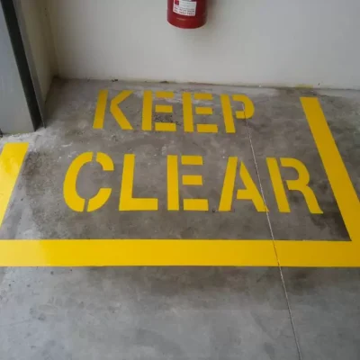 Extinguisher-Keep-Clear